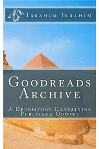 Goodreads Archive