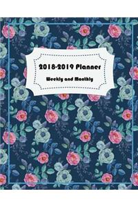 2018 -2019 Weekly & Monthly Planner