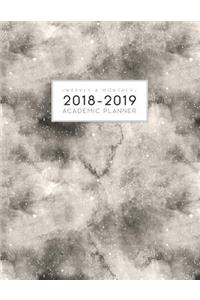 2018-2019 Weekly and Monthly Academic Planner
