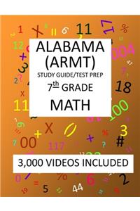 7th Grade ALABAMA ARMT, 2019 MATH, Test Prep