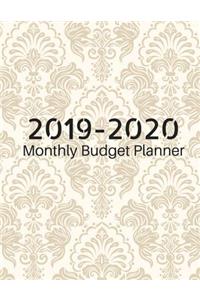 2019-2020 Monthly Budget Planner