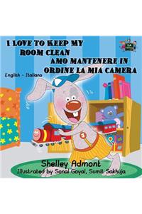I Love to Keep My Room Clean Amo mantenere in ordine la mia camera