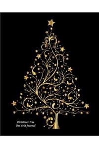 Christmas Tree Dot Grid Journal