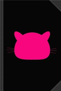 Pink Pussy Cat Pusshyhat Journal Notebook
