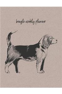 Beagle Weekly Planner