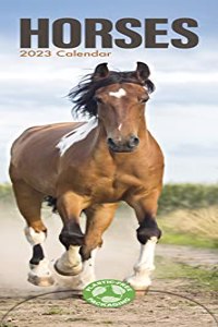 Horses 2023 Slim Calendar