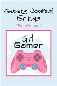 Gaming Journal for Kids the pink one