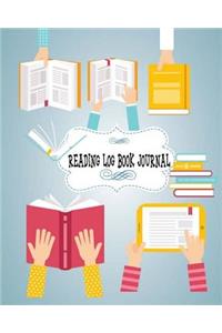Reading Log Book Journal