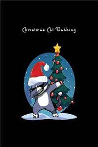 Christmas Cat Dabbing Journal