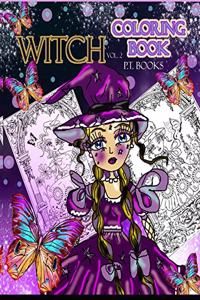 Witch Coloring Book