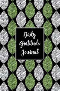 Gratitude Journal Abstract Leaves Pattern 8