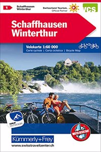 Schaffhausen / Winterthur cycle map