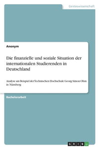 finanzielle und soziale Situation der internationalen Studierenden in Deutschland