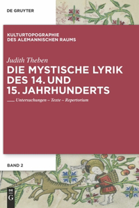 mystische Lyrik des 14. und 15. Jahrhunderts