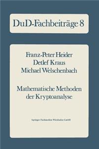 Mathematische Methoden Der Kryptoanalyse