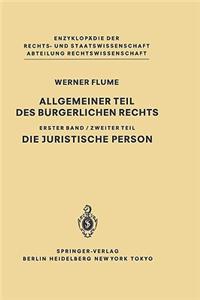 Allgemeiner Teil Des Bürgerlichen Rechts