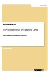 Anreizsysteme für erfolgreiche Lehre