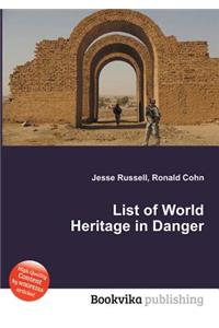 List of World Heritage in Danger