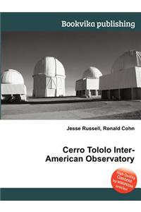 Cerro Tololo Inter-American Observatory