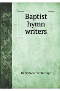 Baptist hymn writers