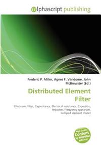 Distributed Element Filter