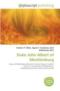Duke John Albert of Mecklenburg