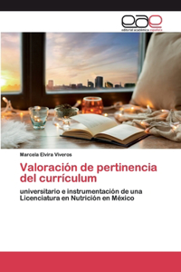 Valoración de pertinencia del currículum