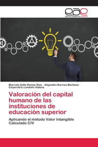 Valoración del capital humano de las instituciones de educación superior