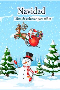 Libro de Navidad para colorear para niños