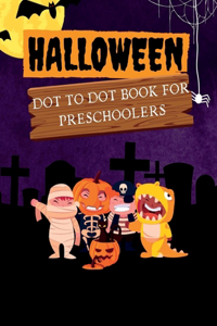 Halloween Dot to Dot Book for Preschoolers