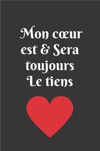 mon coeur est & sera toujours le tiens
