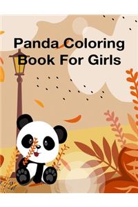 Panda Coloring Book For Girls