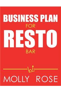 Business Plan For Resto Bar