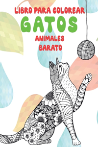 Libro para colorear - Barato - Animales - Gatos