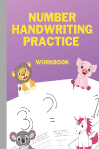 Number Handwriting Practice Workbook