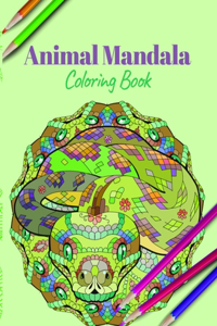 Animal Mandala Coloring Book
