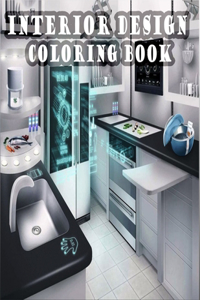 Interior Design Coloring Book