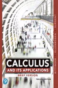 Calculus and Its Applications, Brief Version, Loose-Leaf Version, Plus Mylab Math with Pearson E-Text -- 24-Month Access Card Package