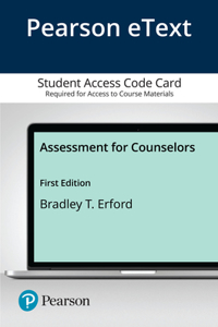 Assessment for Counselors -- Pearson Etext