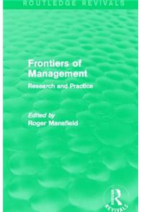 Frontiers of Management (Routledge Revivals)