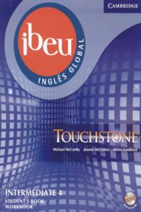 Ibeu Touchstone Intermediate 4 (4b) Student Book/Workbook Combo Edition with Self-Study Audio CD/CD-ROM