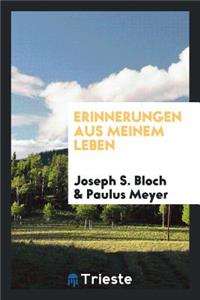 Erinnerungen Aus Meinem Leben
