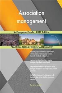 Association management A Complete Guide - 2019 Edition