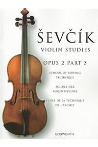 Sevcik Violin Studies: Opus 2, Part 5
