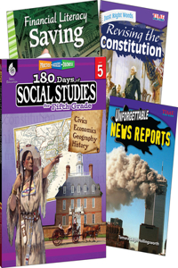 Learn-At-Home: Social Studies Bundle Grade 5: 4-Book Set