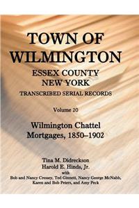 Town of Wilmington, Essex County, New York Transcribed Serial Records, Volume 20