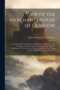 View of the Merchants House of Glasgow