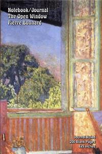 Notebook/Journal - The Open Window - Pierre Bonnard