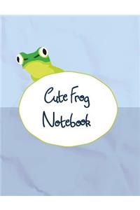 Cute Frog Notebook