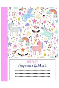 Unicorn Composition Notebook